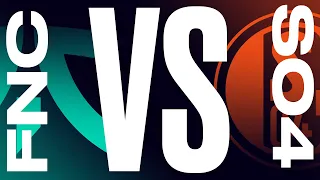 FNC vs. S04 | 2021 LEC Spring Playoffs Round 2 Game 1
