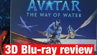 Avatar The Way Of Water 3D Blu-ray Review!!