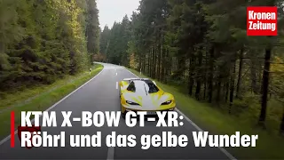 KTM X-BOW GT-XR: Walter Röhrl und das gelbe Wunder | krone.tv MOTOR