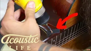 The RIGHT Way to Install a Strap Button on Your Acoustic Guitar