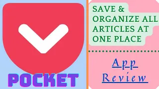 How to save articles to read later ?  | Save to Pocket - The best way to save articles and videos .