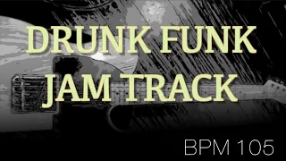 Shuffle Drunk Funk Backing Track in Em (E dorian)