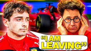 Charles Leclerc FURIOUS at Ferrari and Sainz!