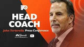 John Tortorella, Flyers head coach, speaks to Philly media for first time | Live Stream