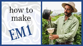 How to Make Effective Microorganisms (EM1) | Bokashi Compost