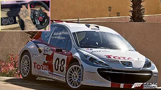 Forza Horizon 5 | peugeot 207 | Logitech g29 gameplay #forzahorizon5 #steeringwheel