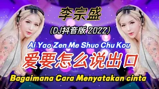 李宗盛 - 愛要怎麼說出口 (DJ抖音版2022)「How Can I Say Love To You」- Ai Yao Zen Me Shuo Chu Kou || Lirik Terjemahan