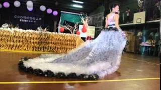 EDSCI Eco Modelo 2014 - The Recycled Long Gown