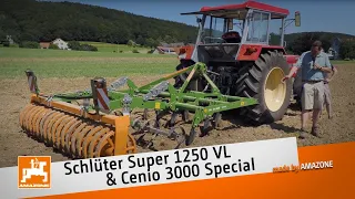 Schlüter Super 1250 VL with cultivator Cenio 3000 Special | AMAZONE