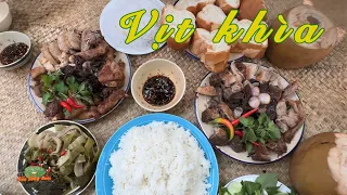 Thịt vịt khìa nước dừa tươi, đậm đà vương vấn lòng người phương xa | Đặc sản miền sông nước