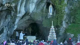 Chapelet du 16 décembre 2023 à Lourdes