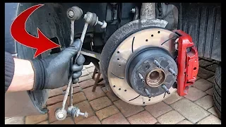 How To Replace BMW Drop Links / Sway Bar Links