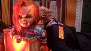 Curse of Chucky : Scare Zone (HD POV) - Halloween Horror Nights 2013 at Universal Studios, CA