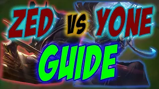 How to Win as Zed vs Yone 84.2% of the time