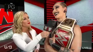 Rhea Ripley Reacts To Charlotte Flair's Return