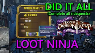 Tiny Tina's Assault On Dragon Keep: Loot Ninja Side Quest Guide