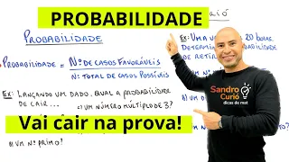 PROBABILIDADE MATEMÁTICA | RÁPIDO e FÁCIL