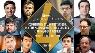 chess24 Legends of Chess | Day 4 | Carlsen - Gelfand, Kramnik - Leko & more