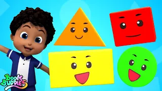 Shapes Song, We Are Shapes and Kindergarten Rhyme for Kids