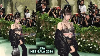 BLACKPINK's Lisa attends the 2024 Met Gala in New York