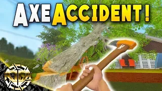 Unlocked an Axe then Destroyed a House - House Flipper - Garden Flipper DLC