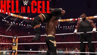 WWE 2K22 | Bobby Lashley vs Omos & MVP - Handicap Match | Hell in a Cell