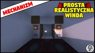 Minecraft - Poradnik Jak Zrobić Realistyczną Windę (Mechanizm)