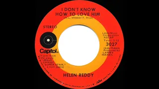 1971 HITS ARCHIVE: I Don’t Know How To Love Him - Helen Reddy (stereo 45)