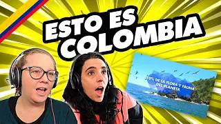 Argentinas REACCIONAN a ESTA ES COLOMBIA por PRIMERA VEZ