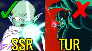 SSR and TUR Garlic JR. Side By Side Super Attack Animation Comparison | DBZ Dokkan Battle