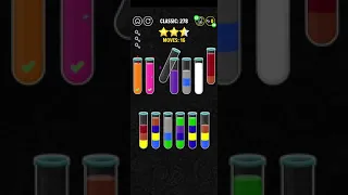 Color water sort 3D level 278