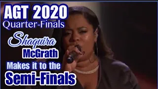 America's Got Talent 2020; Shaquira McGrath sings "What Hurts The Most" by Rascal Flatts on AGT 2020