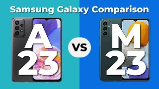 Samsung A23 vs Samsung M23 | Samsung Galaxy Smartphone Specs Comparison 2022