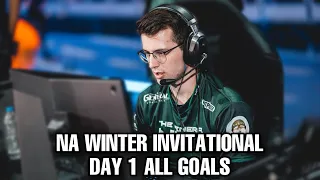 NA Winter Invitational Day 1 | All Goals | Main Stream | RLCS 2022-2023