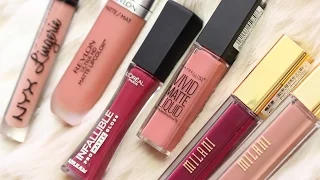 Drugstore Lipstick Review | Liquid Lipstick WEAR Test