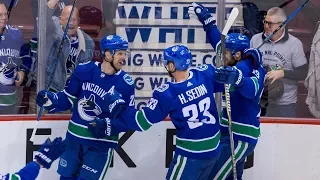 Sedin twins' magical final game in Vancouver