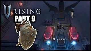 [Part 9] Hunting Quincey The Bandit King & Unlocking the Servants - V Rising Solo PvE Gameplay.