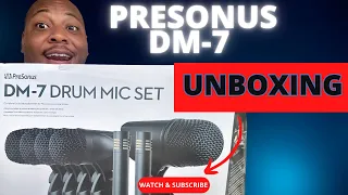 PRESONUS DM-7 MIC UNBOXING