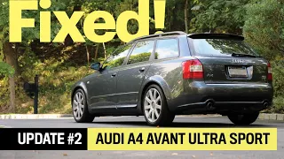 Major Repairs Done to Our Audi A4 Avant Ultra Sport (B6) and How it Drives!