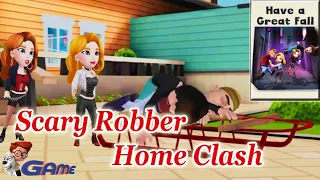 Impression on Gangster Girls gone wrong😂 (HAVE A GREAT FALL) - Scary Robber Home Clash Updates GAME