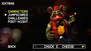 Five Nights at Chuck E. Cheese's: Rebooted - All Animatronics Showcase / Extras Contents