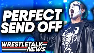 Sting’s Final Match, Darby Allin INSANE Glass Dive, AEW Revolution 2024 Review | WrestleTalk