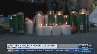 Prayer vigil held for V St shooting victim