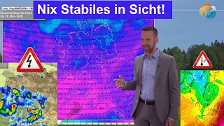 Auf in den mäßigen Mai mit Gewittern & der Gefahr der Eisheiligen! Wettervorhersage 01.-08.05.2024.