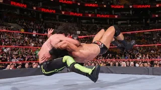 Drew McIntyre Vs. Seth Rollins Highlights | RAW 7-9-18