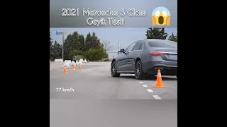 2021 Mercedes S Serisi'nin Şaşırtan Geyik Testi !