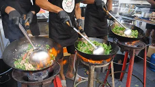 3 Woks! Basil Pork Fried Rice - Thai Street Food