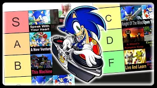 Ranking EVERY Sonic Vocal Song!
