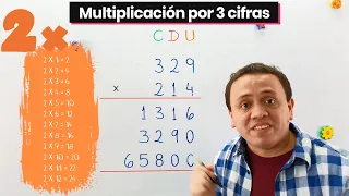 Cómo multiplicar por 3 cifras | Ejercicio 1