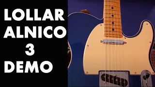 🎸Lollar Alnico 3 Telecaster neck  pickup ||  Any good for jazz❓